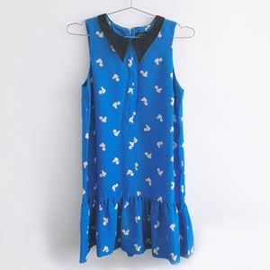 Topshop Squirrel Pattern Dress